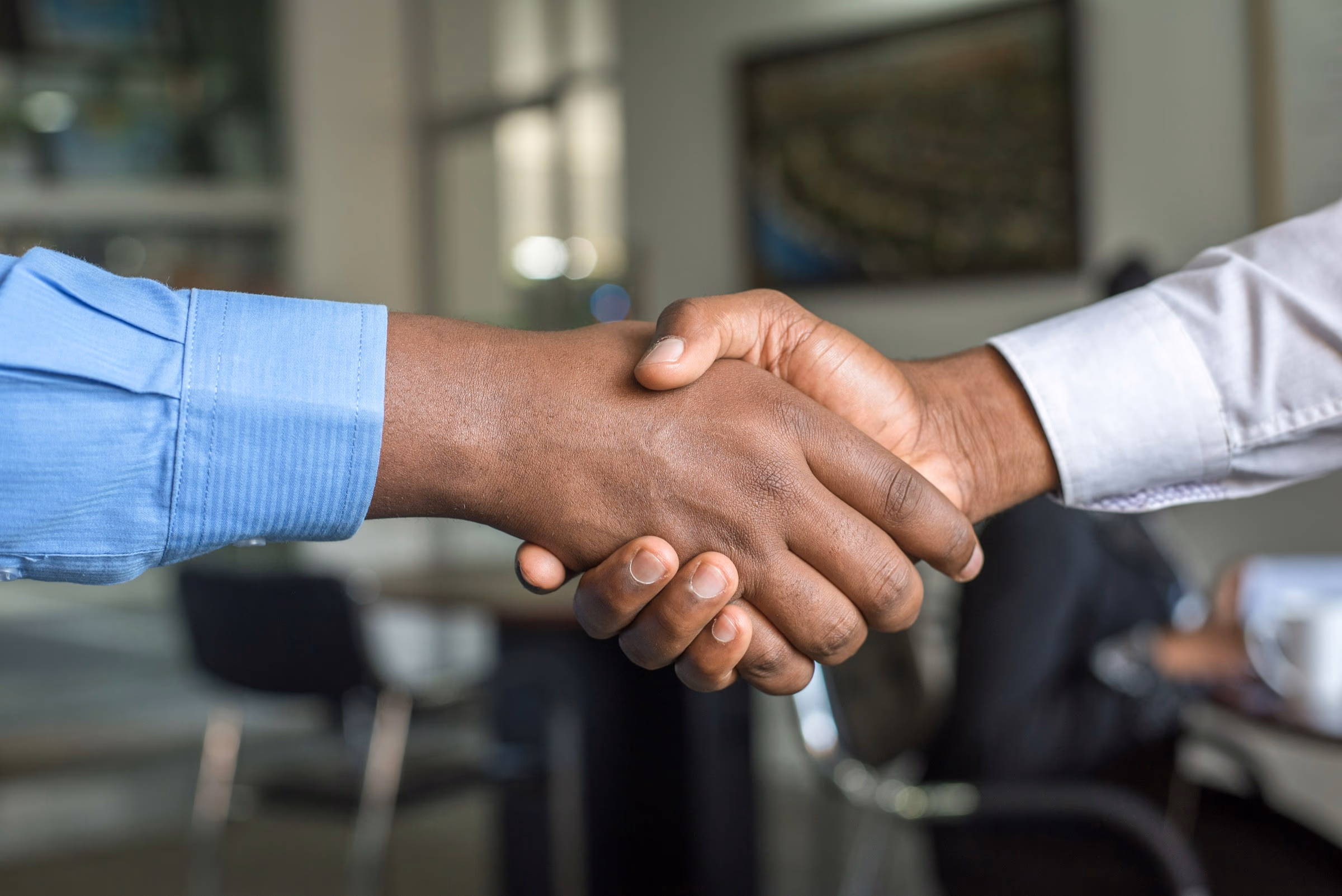 An intake conversation between a lawyer and a client